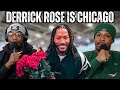 Derrick Rose returns to Simeon, opens flower shop, and gets jersey retired!