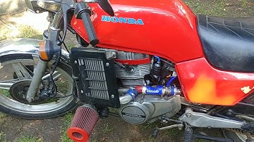Cb 400n turbo, Alpha-N arduino fuel injection.