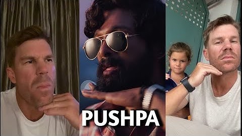 pushpa movie dialogue by David  ||Warner Vs allu arjun 🔥#pushpa