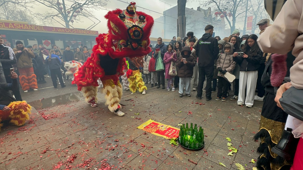 Takumi Düsseldorf West-Kruiskade | Rotterdam Chinese New Year 2026 | Lion Dance