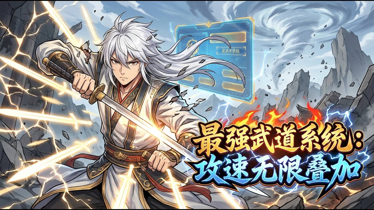🔥【完结爽漫】【Eng Sub】《最強武道系統：攻速無限疊加》啟動萬界吞噬系統：從凡人到速神！看他如何用百萬攻速橫掃異界改寫大陸法則！ 