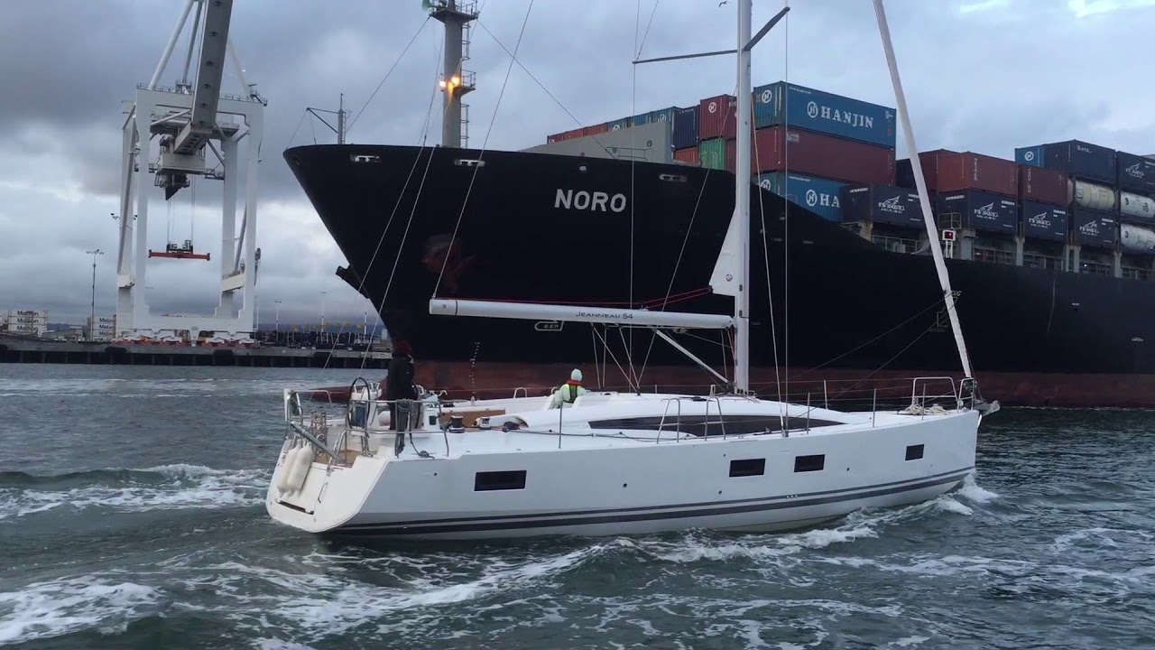 Showing off the Exterior beauty of the Jeanneau 54 Sailing Yacht By: Ian Van Tuyl