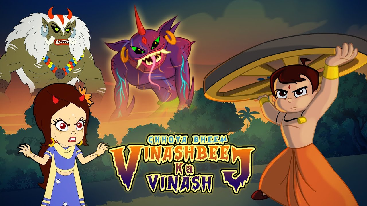 Chhota Bheem - Vinashbeej Ka Vinash | Animated Action Movies | Videos for Kids in Hindi