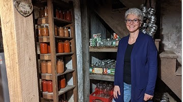 Limestone Larder in 1840 Farmhouse