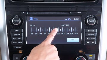 2015 Nissan Altima - Audio System with Navigation (if so equipped)