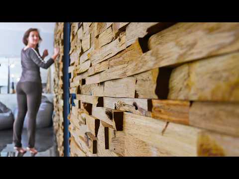 Vidéo: Chambre En Bois (53 Photos): Design D'intérieur Rustique Avec Des éléments En Bois