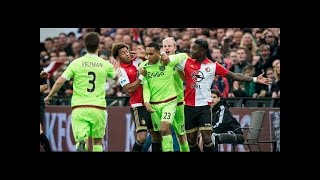 Ajax vs Feyenoord fight