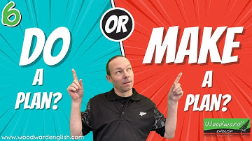 MAKE + Plans and Decisions 🌿 Learn English DO vs. Make - Mini Lesson 6
