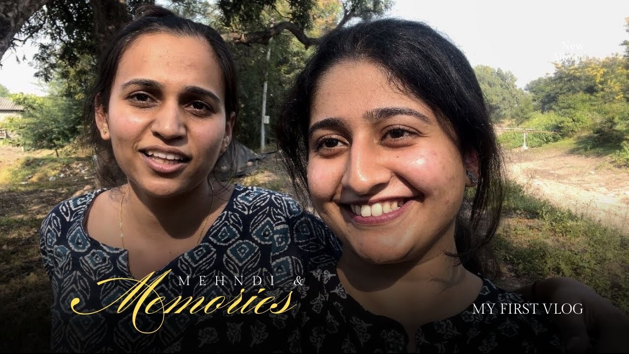 Sisters Big Day Begins | My First Vlog | 