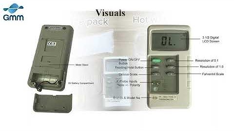 Tenmars YF 160A Single Input Channel K Type Digital Thermometer