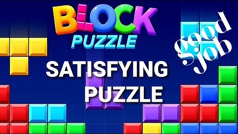 BLOCK PUZZLES GAME HIGH SCORE _ RELAXING AND SATISFYING PUZZLES #fyp @HSAGameplay143#yt #2025