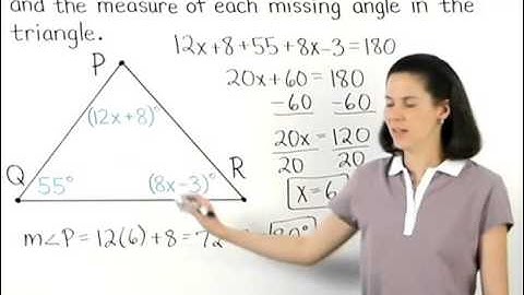 Angles of a Triangle | Triangle Sum Theorem | MathHelp.com