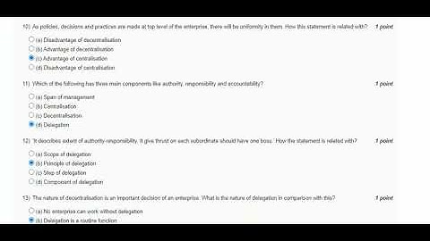 Nptel answers for Principles Of Management - Week 6 - Assignment 6