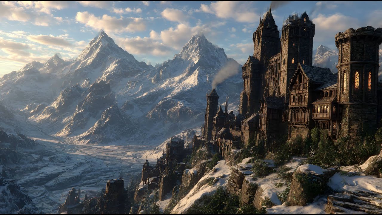 Castle of the Winter Peaks – Medieval Celtic Music & Mountain Majesty