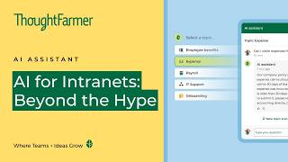 AI Assistant for Intranets: Live demo, technical FAQs, and how to get started