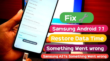 Samsung A21s Frp Bypass Android 11 Something Went Wrong Fix || Samsung Frp Something Went Wrong Fix