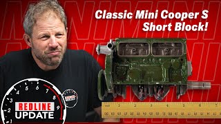 Classic Mini Cooper S 1275cc short block assembly