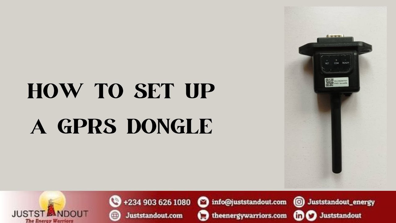Setup Dogle In Mins Set Up Your GPRS Dongle for Remote Monitoring | Juststandout ...