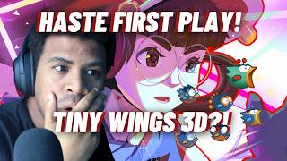 Playing HASTE: Broken Worlds for the First Time — Tiny Wings in 3D?! 🐤