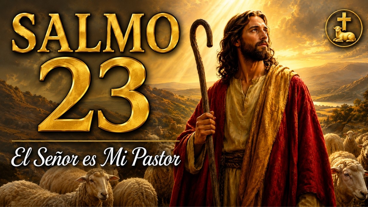 Salmo 23 🙏 El Señor es Mi Pastor Oración para Encontrar Paz - YouTube