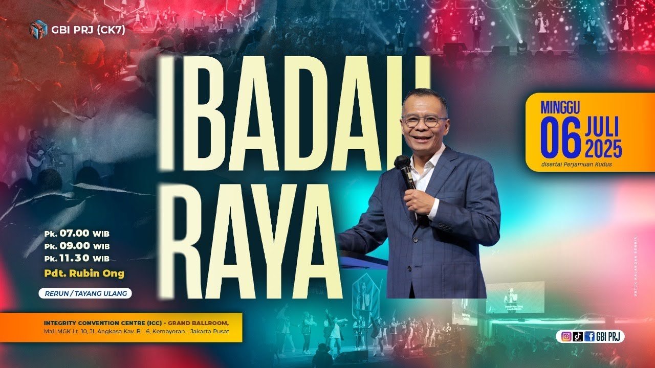 PENYEMBAHAN - Pdt. Rubin Ong - Onsite II 06 Juli ‘25