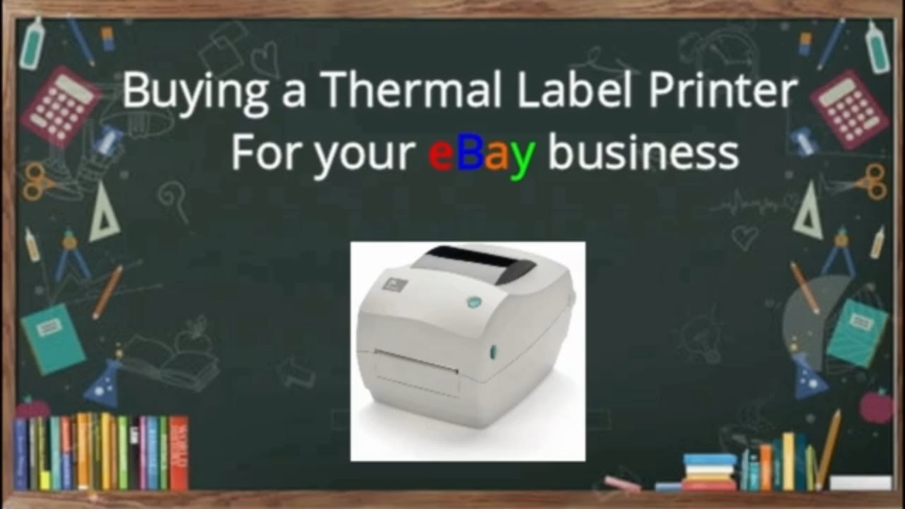 Buying a thermal label printer for your ebay business 31820 YouTube