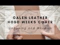 Galen Leather Hobonichi Weeks Cover | UNBOXING and MOVE-IN | The Pixie Planner