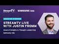 Head of Insights from Samsung Ads at StreamTV 2025