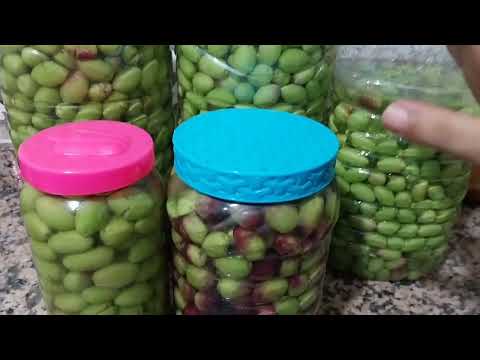 زيتون مشرمل بالطريقة المغربية التقليدية كيجي اكتر من رائع ميخطاكش فدار حسن من ديال زنقة 🫒😋