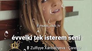 Zulfiyye Xanbabayev - çaresiz Resimi