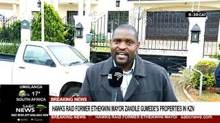 [BREAKING NEWS] Hawks raid home of former eThekwini mayor Zandile Gumede