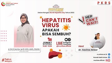 [PODCAST] [OBROL-SEHAT] EP-30  "HEPATITIS VIRUS, APAKAH BISA SEMBUH?"