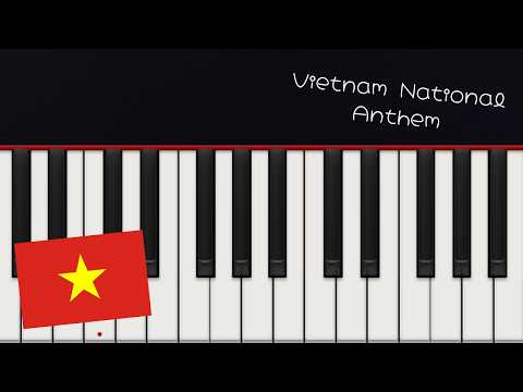 Tiến Quân Ca (Vietnam National Anthem) piano version by me!!!