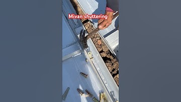 Mivan shuttering carpenter work #shorts #trending #construction #mivan #shuttering