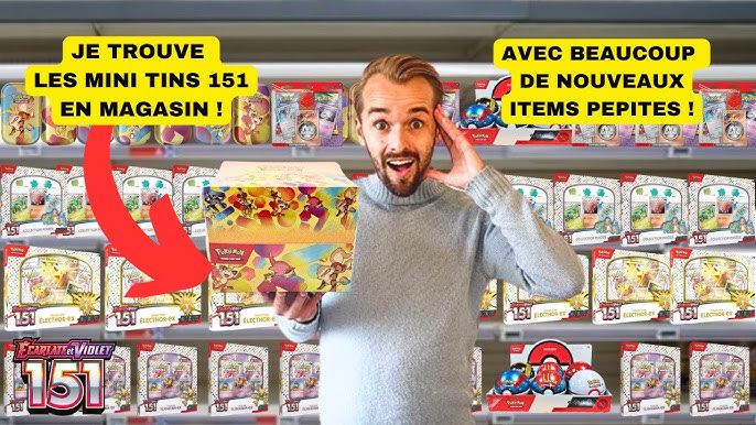 JE TROUVE L'ULTRA PREMIUM MEW 151 EN MAGASIN ! NOUVEAU COFFRETS 151 ET  -50%, VLOG JUSTE FOU !! 