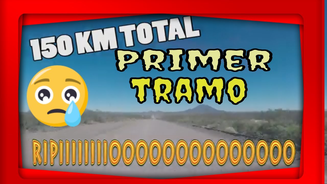 PRIMER TRAMO DE RIPIO EN LA RUTA 40 - YouTube
