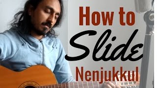 How to play Nenjukkul Peythidum | Tabs + Guitar played | Full song