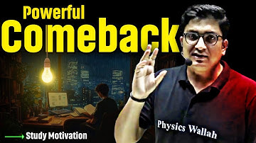 How to Comeback in IIT Preparation 🤯||| IIT JEE NEET | Sachin Sir Motivation | Physicswallah