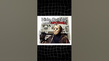 Quickly Hide From Jason! ‎ ‎ ‎#hideandseek #hideaaway #survive #game #jason