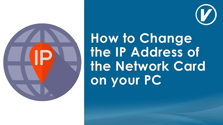 How to Change the IP Address of the Network Card on your PC