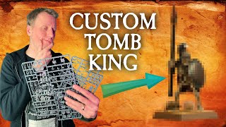 I kitbashed my own custom Warhammer Tomb KIng and it was a challenge! | Duncan Rhodes | Warhammer