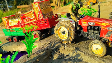 Diy Tractor Stuck in mud with Parle G mini science project,//Shail ips//@keepvilla//