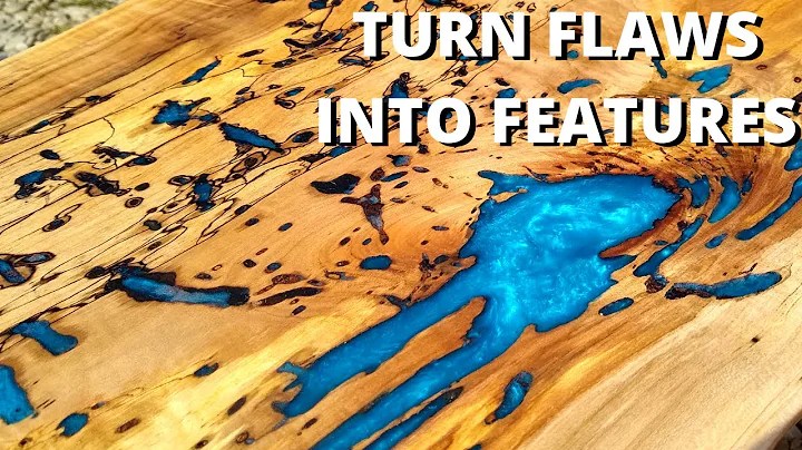 Bug Holes filled with epoxy to make a beautiful coffee table. Epoxy Coffee table