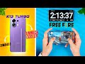 Oppo K13 Turbo Free Fire Test 🎮🔥 FPS, Battery &amp; Heat Checked!