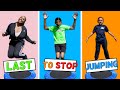 Last to Stop Jumping Wins $10,000 -  Challenge