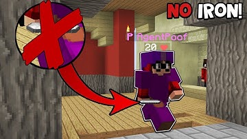 NO IRON CHALLENGE IN BEDWARS!