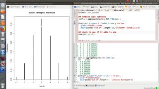 Using R: PMF of the Sum of K Independent Binomials
