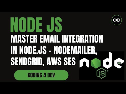 📧 Master Email Integration in Node.js – Nodemailer, SendGrid, AWS SES
