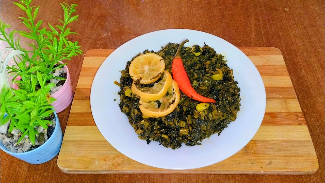 حصريا ولأول مرة على اليوتيوب البقولة بالأقحوان الخضري 🌿 غنية بالفوائد والفيتامينات | kitchen Rajaâ 