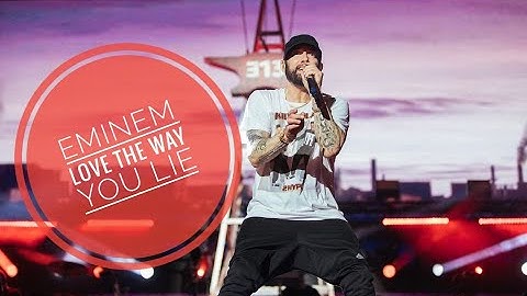 Eminem ft Skylar Grey - Love The Way You Lie. 10.25.2019 Abu Dhabi Live